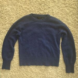 Theory women’s blue cashmere sweater small